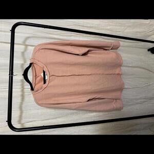 Cozy Long Sleeve Pink Top